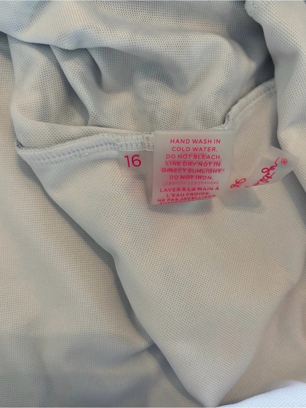 Lilly Pulitzer Randee Rashguard one-piece sz 16 - Picture 7 of 7